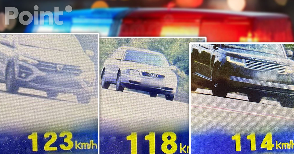 Cinci șoferi, surprinși cum depășesc limita de viteză la Orhei.