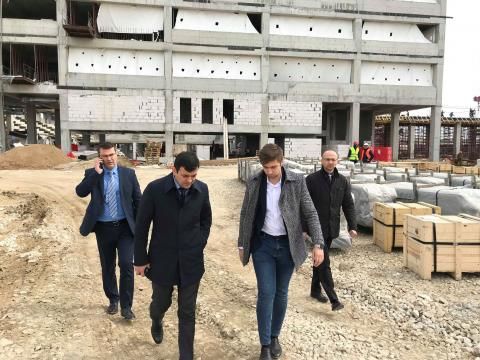 Габурич: Многофункциональный комплекс "Chişinău-Arena" готов на 60%