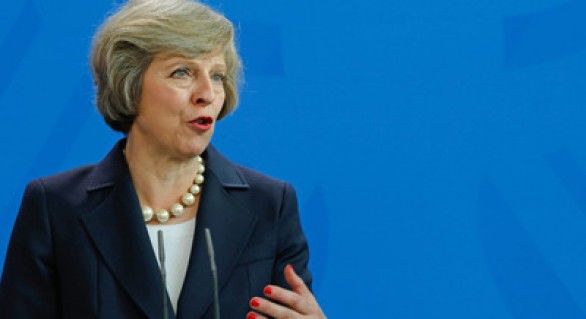 Premierul britanic, Theresa May.