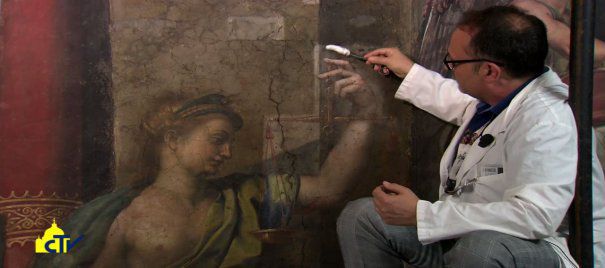 Două picturi din vremea Renaşterii, realizate de Rafael au fost descoperite în Vatican.