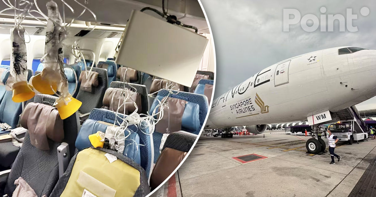Число пострадавших на рейсе Singapore Airlines превысило 70 человек.