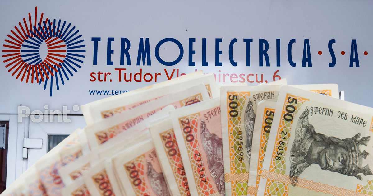 Долг Termoelectrica перед Energocom и Moldovagaz превышает 1,9 млрд леев.