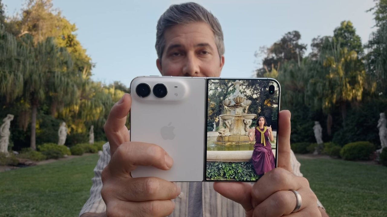 Apple a prezentat primul smartphone pliabil din istoria companiei — iPhone Duo.