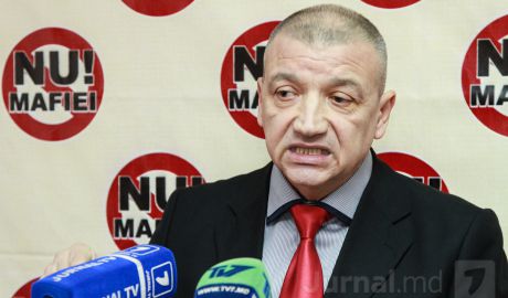 Preşedintele Mişcării Populare Antimafie, Sergiu Mocanu.