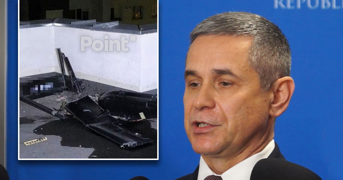 Nosatîi, despre drona căzută la Telecentru: Nu Ministerul Apărării este responsabil să facă expertiza.