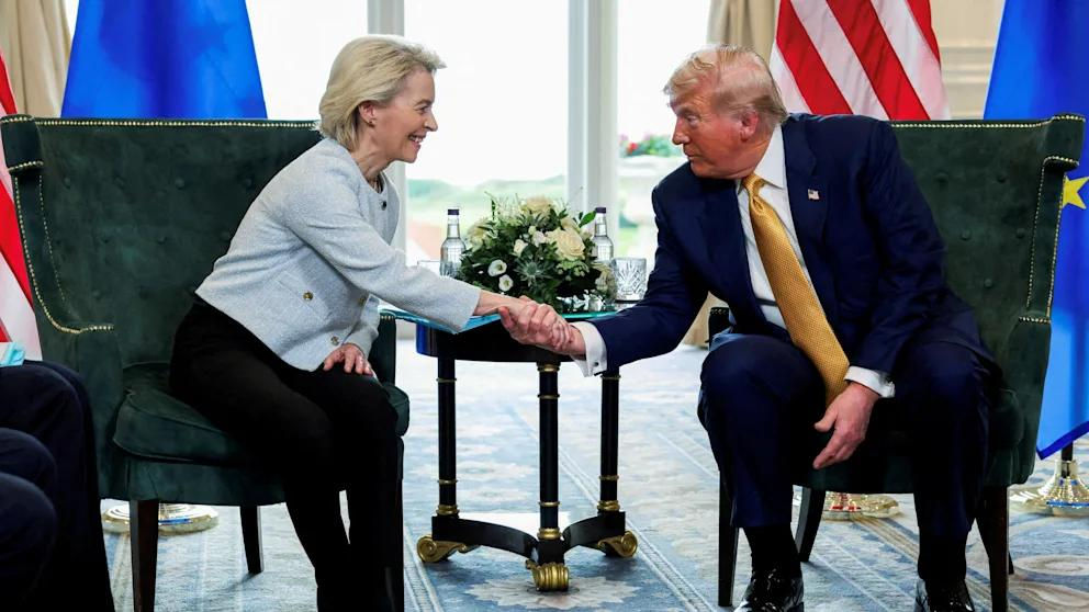 UE a acceptat să îndeplinească condițiile acordului comercial cu SUA după amenințările lui Trump.