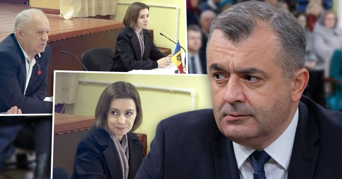 Кику возмутился замечанием, которое Санду сделала примару. Коллаж: Point.md