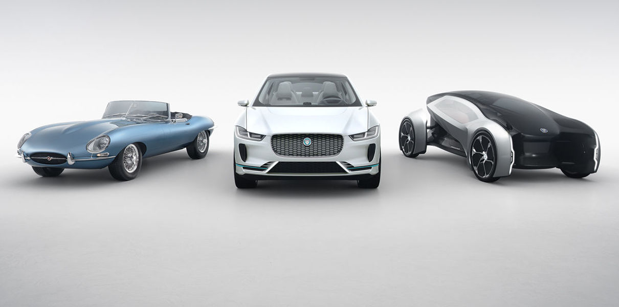 Интересно то, что у Jaguar Land Rover всего одна электрическая модель.