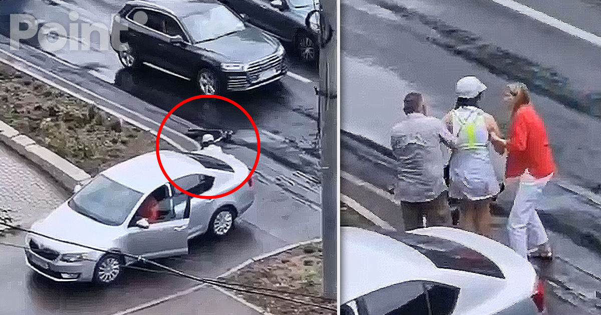 В столице автомобиль сбил женщину на электросамокате.