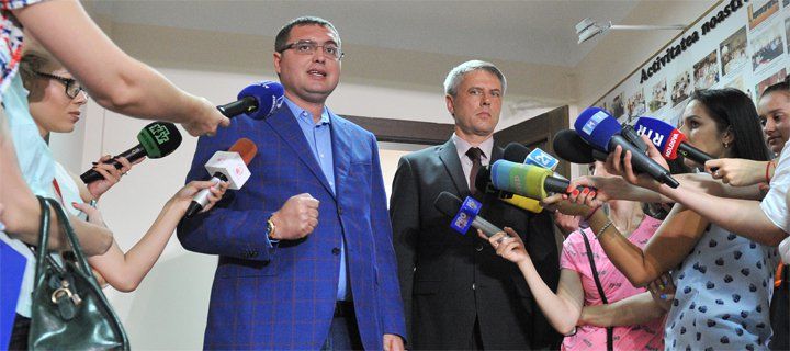 Усатый: Идем на выборы, чтобы свергнуть режим Плахотнюка.