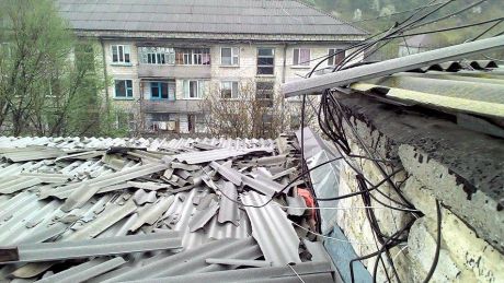 Fără electricitate au rămas şi câteva cartiere din oraşul Orhei. Foto: dse.md