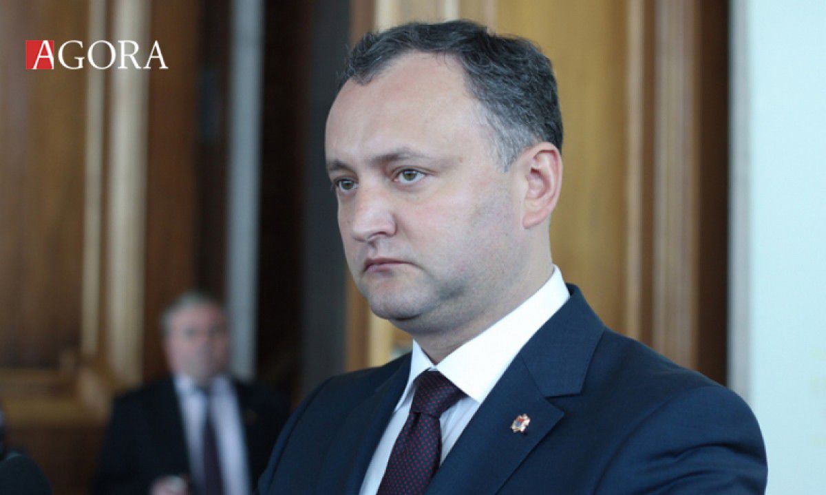 Dodon s-a adresat ieri către cei din Parlament să susțină moțiunea lor de cenzură sau dacă nu vor să semneze documentul lor să o inițieze, iar ei vor semna.