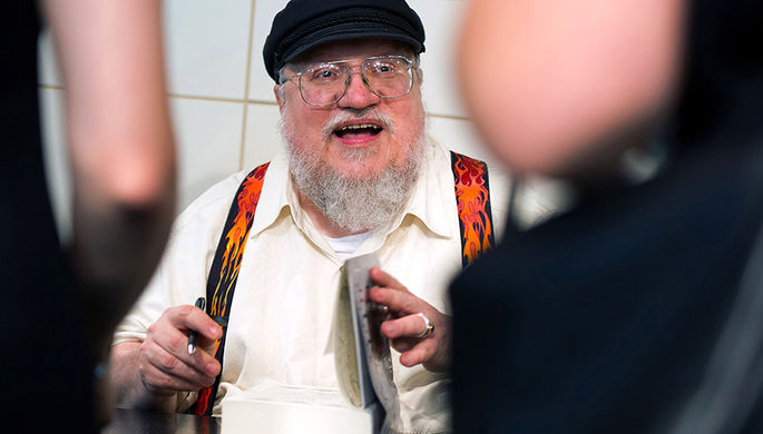 Джордж Мартин отложил выход нового тома «Песни льда и пламени». Фото: AP Photo