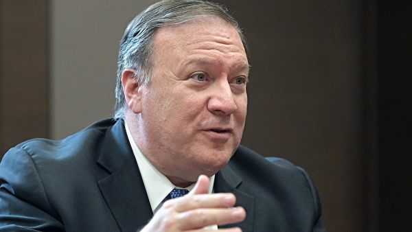 Госсекретарь США Майк Помпео.