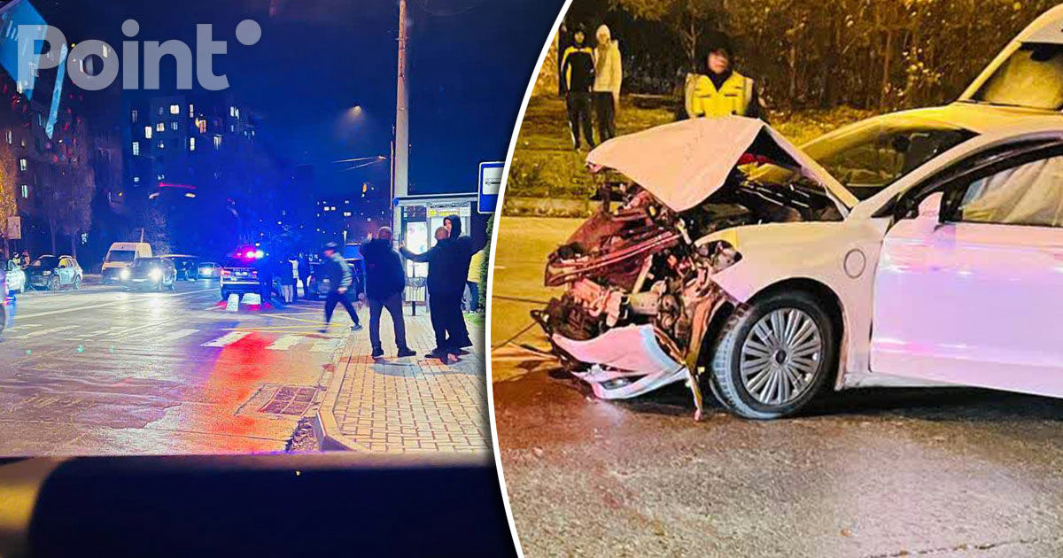 Accident în Capitală, provocat de un șofer beat. O minoră a fost rănită.