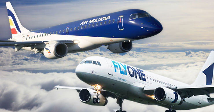 Air Мoldova и FlyOne сообщают о задержке и отмене рейсов