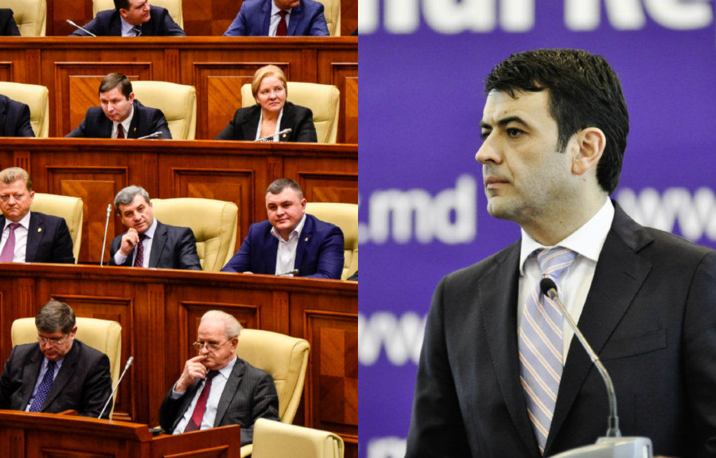 Gaburici, audiat în Parlament: Întrebări prinvind economia Moldovei. Foto: realitatea.md