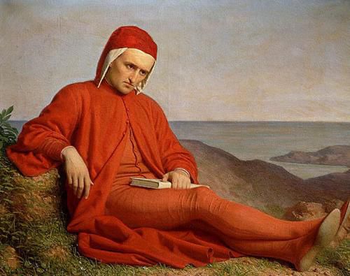 Портрет Данте Алигьери.