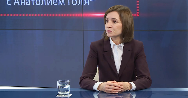 Президент Молдовы Майя Санду.