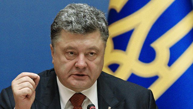 Президент Украины Петр Порошенко.