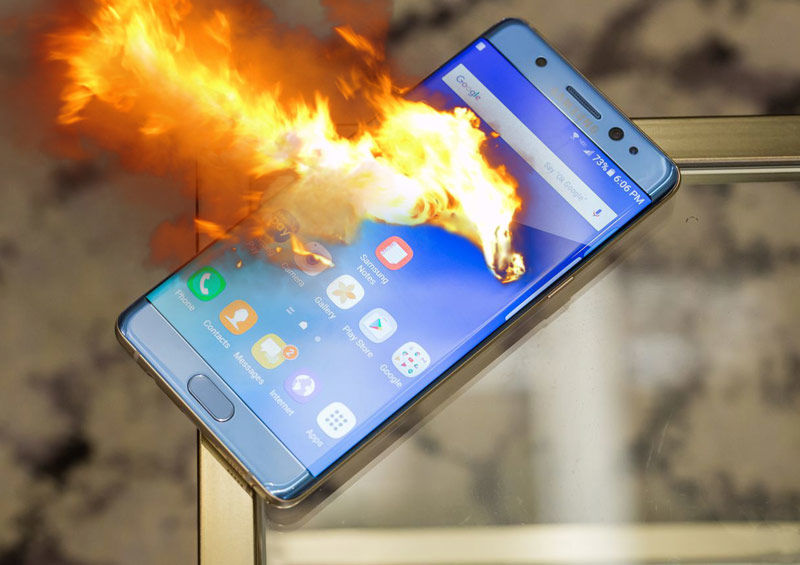 Samsung приняла решение отозвать Galaxy Note 7.