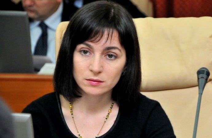 Председатель ПДС Майя Санду.