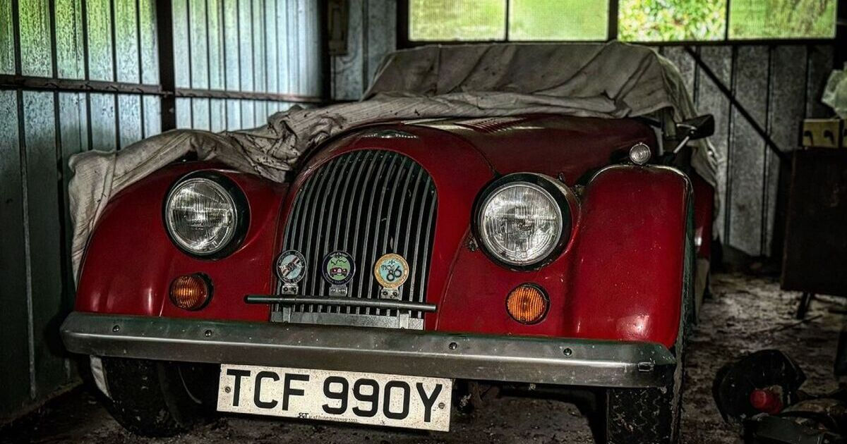 В Великобритании в заброшенном поместье нашли коллекцию раритетных автомобилей
