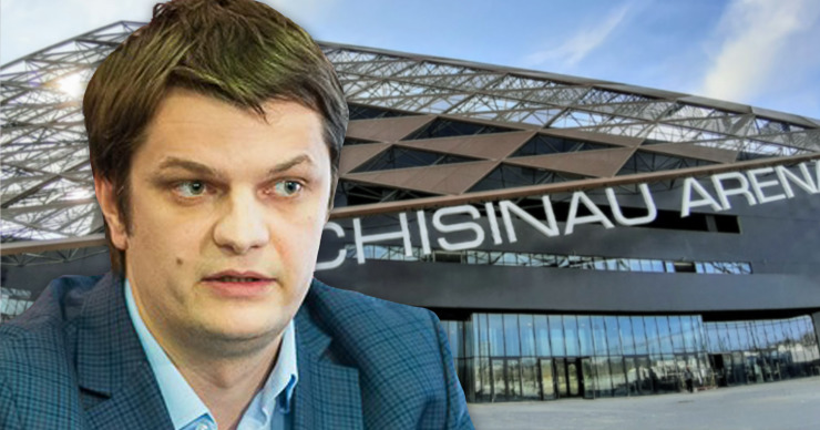 Спыну: Для ввода в эксплуатацию Arena Chisinau необходимо еще 700 000 евро. Коллаж: Point.md