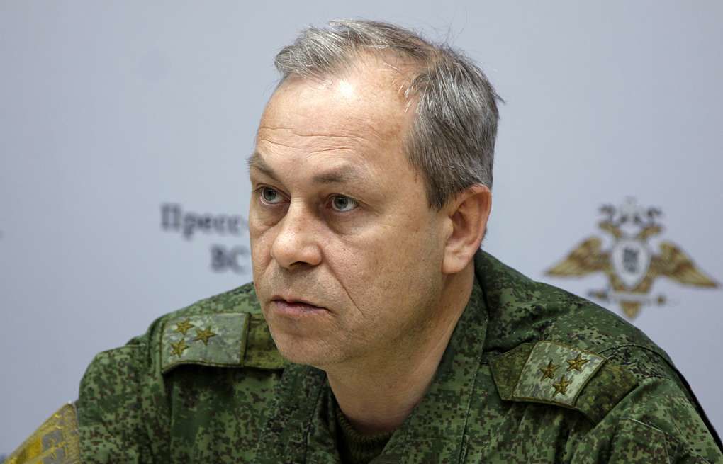 Представитель Народной милиции провозглашенной Донецкой народной республики Эдуард Басурин.
