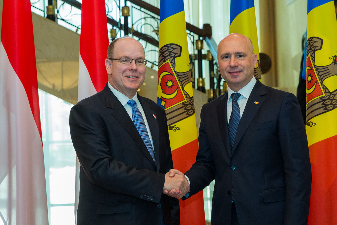 Prim-ministrul Republicii Moldova și Prințul Albert al II-lea de Monaco au semnat un acord și un Memorandum