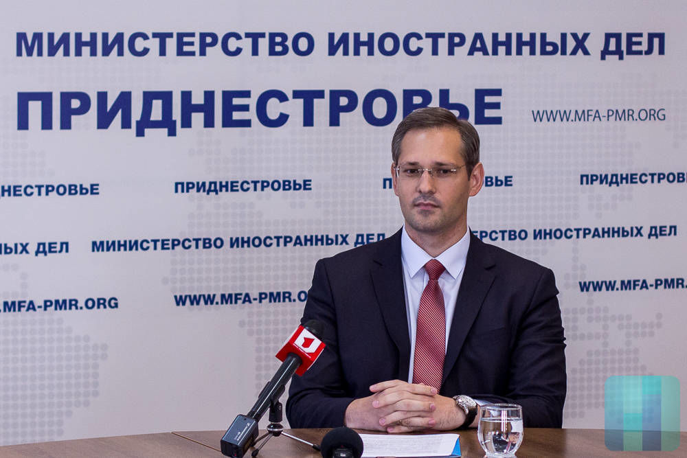 Министр иностранных дел непризнанной ПМР Виталий Игнатьев. Фото: novostippmr.com