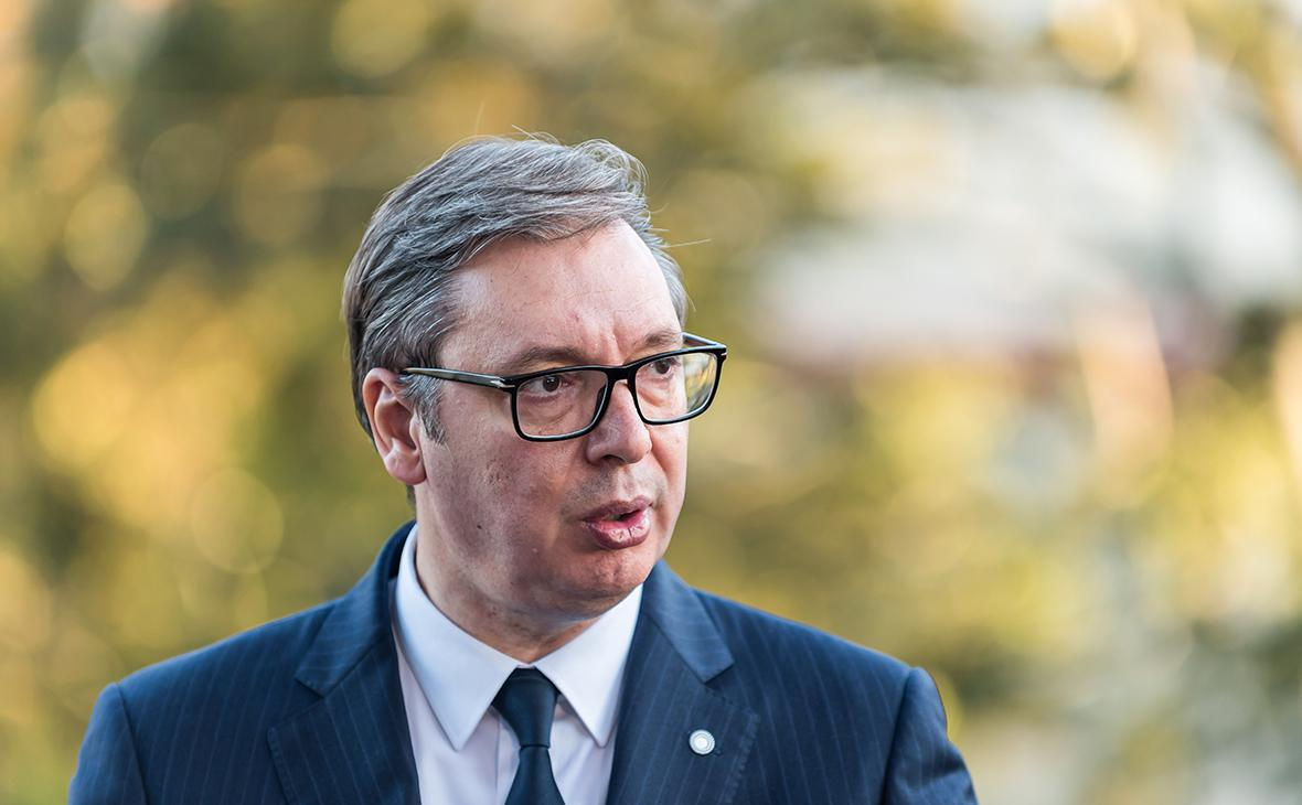Президент Сербии Александар Вучич.
