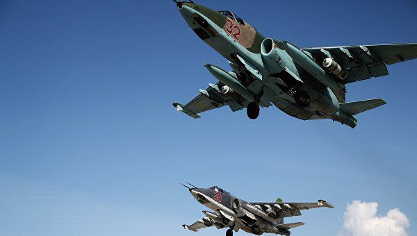 За время проведения операции российские летчики совершили свыше девяти тысяч вылетов.