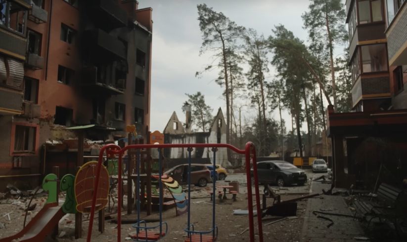 Пригород Киева Ирпень превратился в город-призрак.