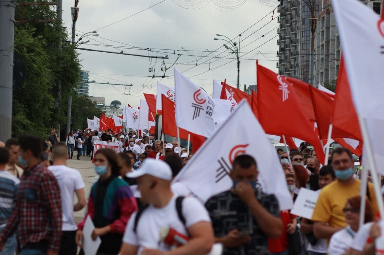 В Кишиневе проходит "Марш неподкупных".