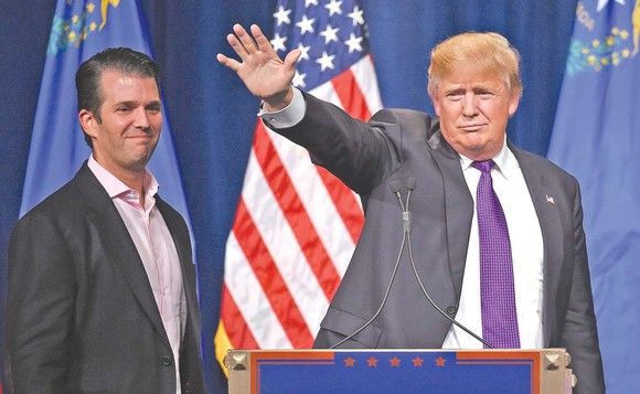 Fiul cel mare al preşedintelui SUA, Donald Trump, este un vânător împătimit. 