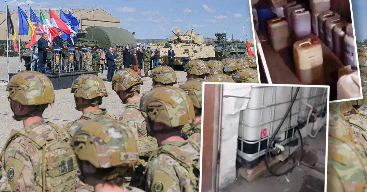 В Румынии 8 солдат задержаны за кражу топлива с военной базы Когэлничану. Коллаж: Point.md