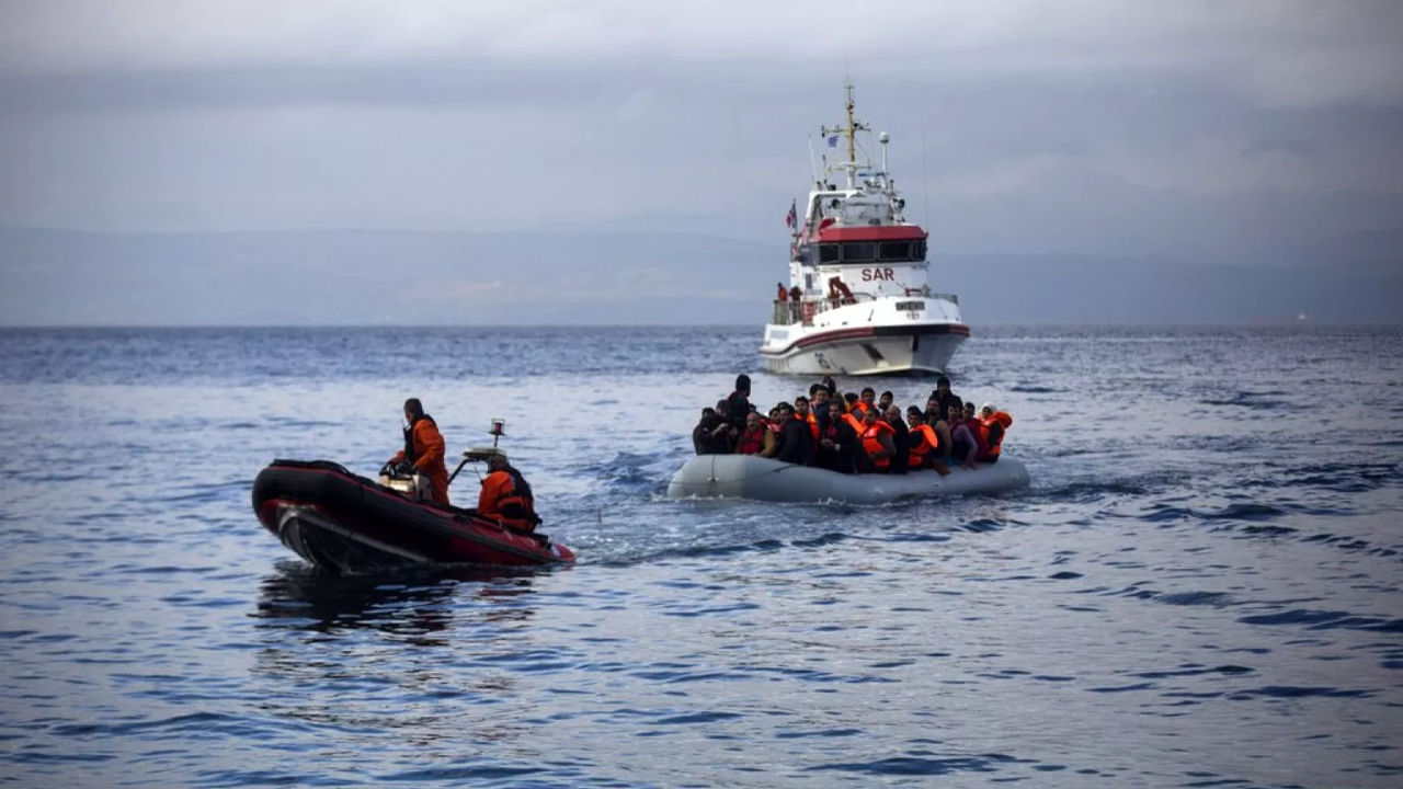 Судно Frontex затонуло у берегов Лесбоса.