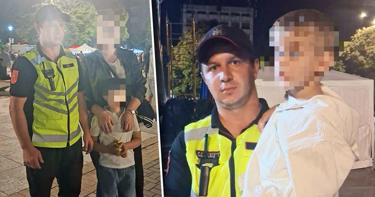 В Унгенах двое детей потерялись в толпе во время празднования Храма города.