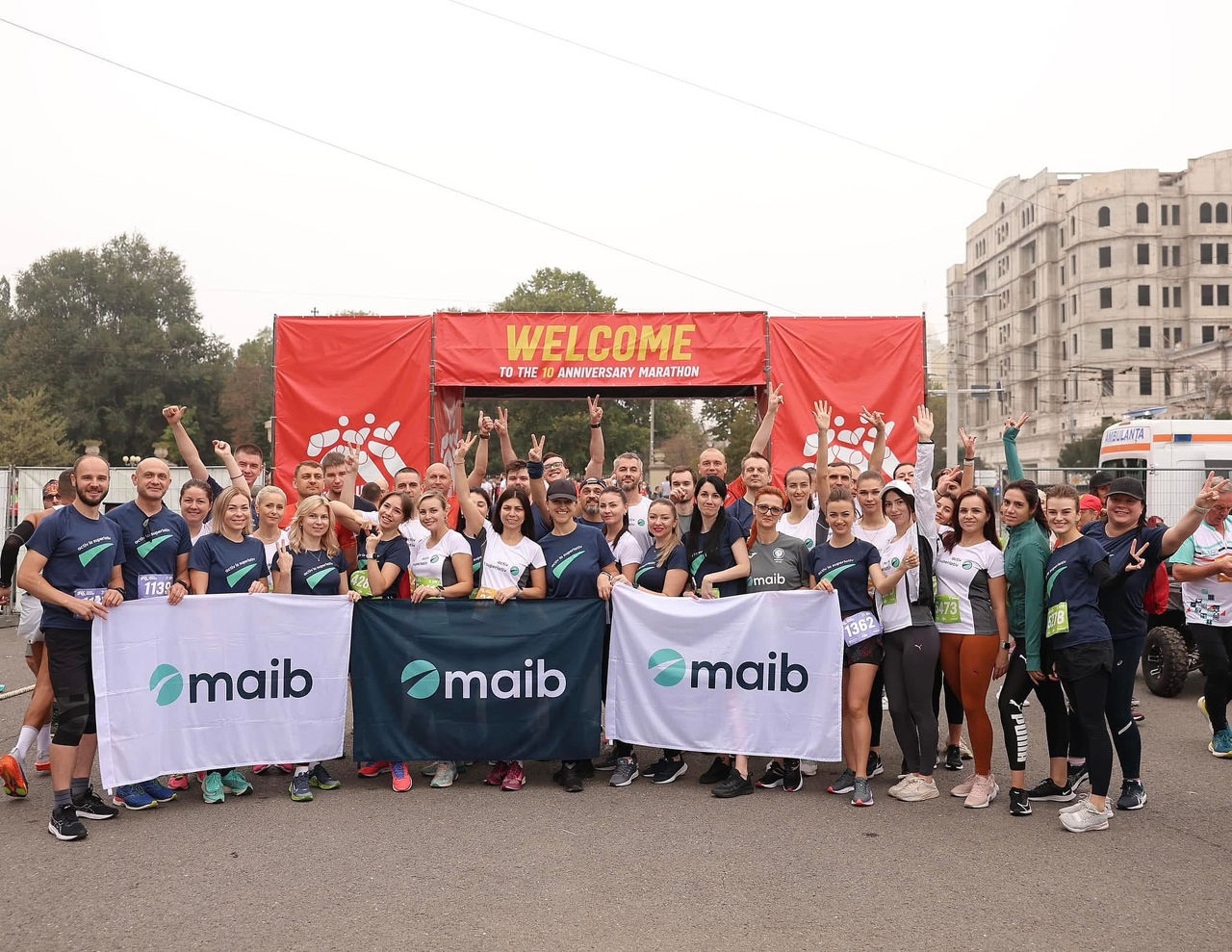 Maib и Mastercard - генеральные партнеры Chisinau Marathon.