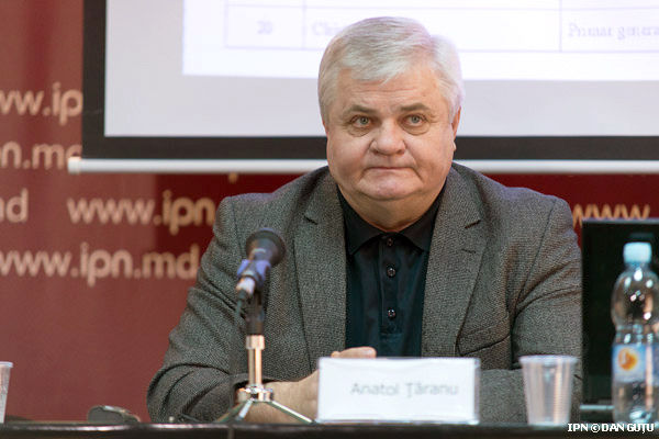 Политический обозреватель Анатол Цэрану.