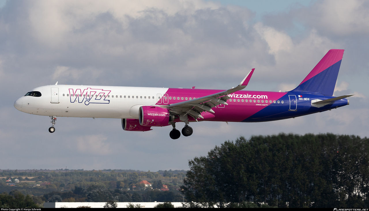 Wizz Air будет совершать рейсы из Кишинева в Катовице.