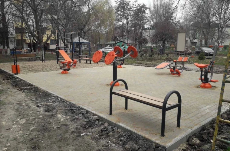 В Кишиневе открылась новая фитнес-площадка.