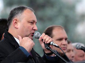 Председатель Партии социалистов Игорь Додон.