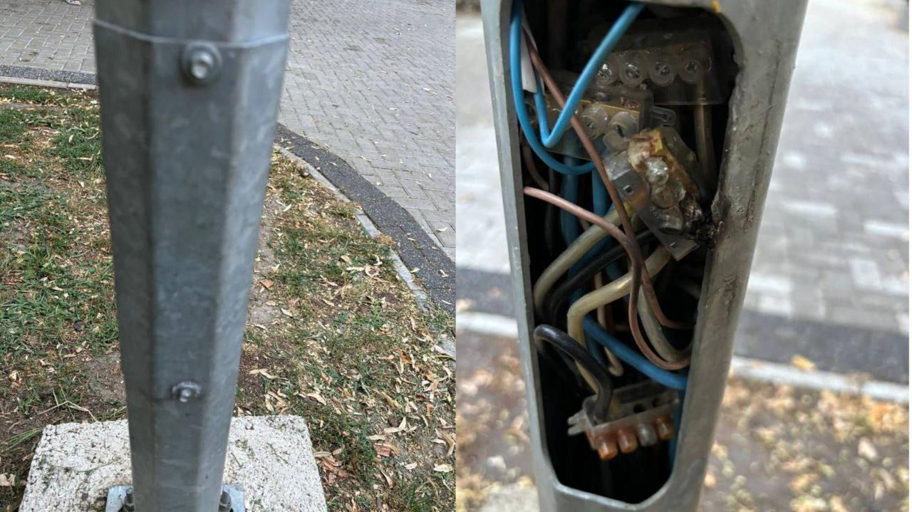В Сети показали фото столба, из-за которого погиб ребенок.