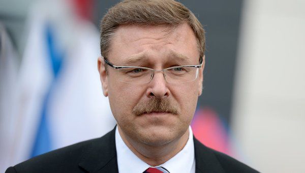 Глава международного комитета Совфеда Константин Косачев.