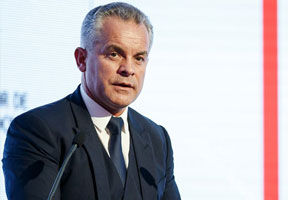 Președintele Partidului Democrat din Moldova (PDM), Vlad Plahotniuc. 