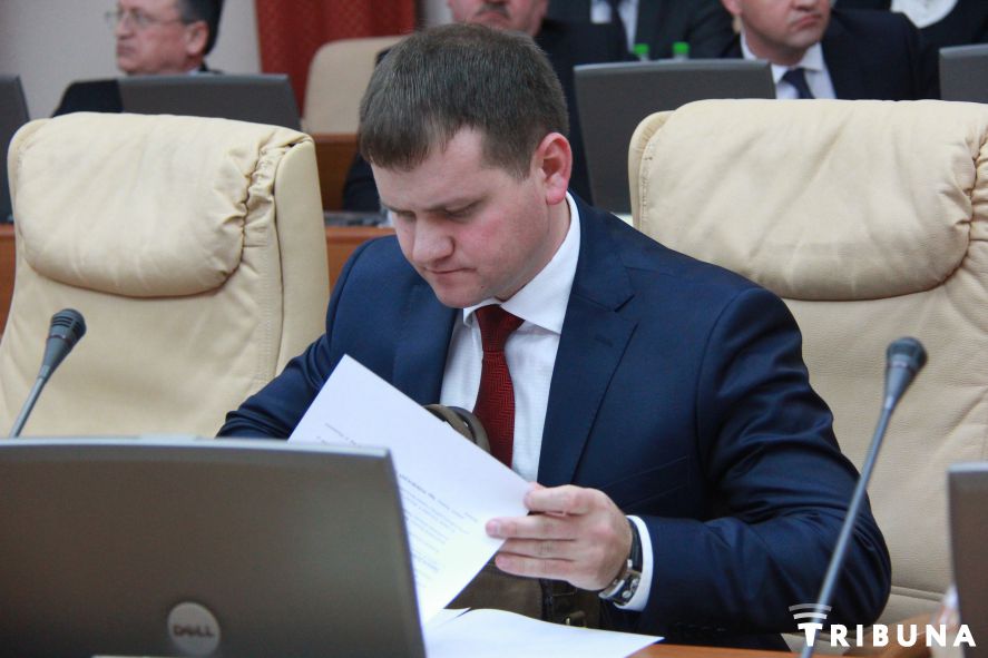 Министр окружающей среды Валериу Мунтяну.