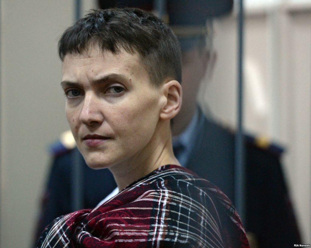 Надежда Савченко приступила к голодовке.