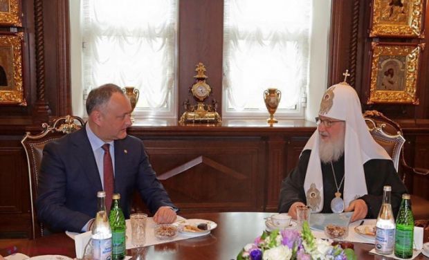 Patriarhului Kiril, la Chișinău. Dodon: Eveniment de amploare. Foto: Ziarul Național